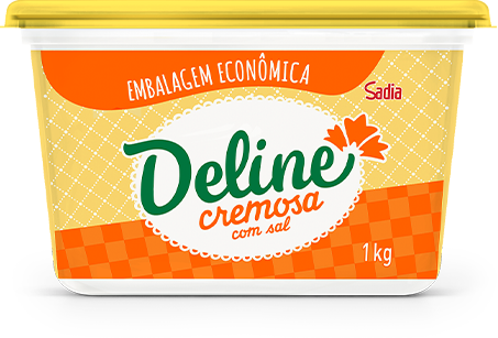 pote de margarina deline de 1 kilo