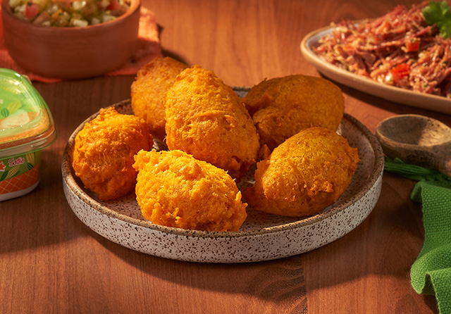 Receita: Acarajé de Milho com Carne Seca