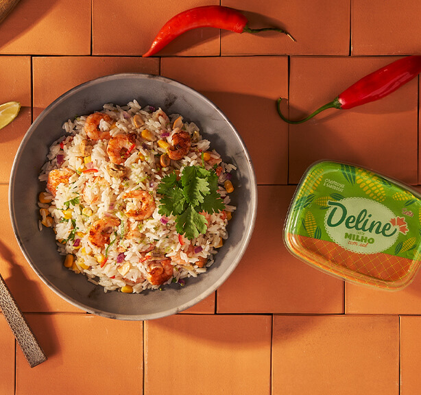 Receita: Arroz de Coco com Camarão e Castanha-de-caju