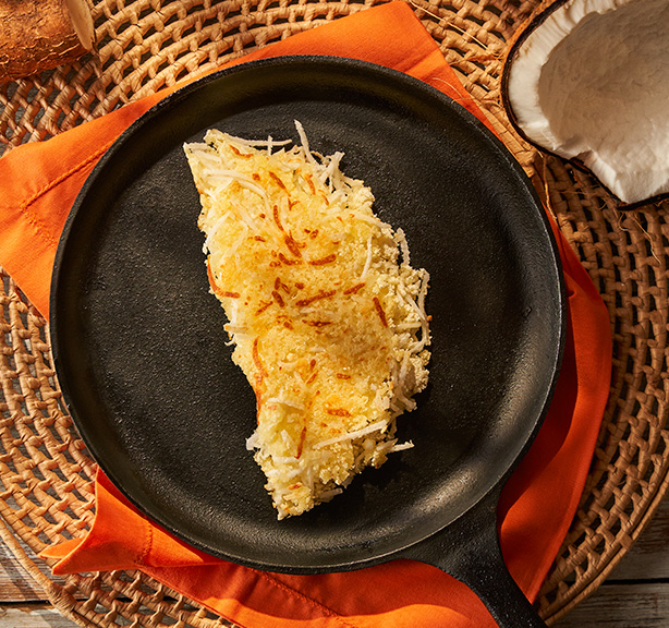 Receita: Beiju de Macaxeira Com Coco e Queijo