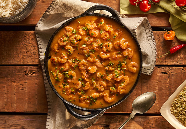 Receita: Bobó de Camarão