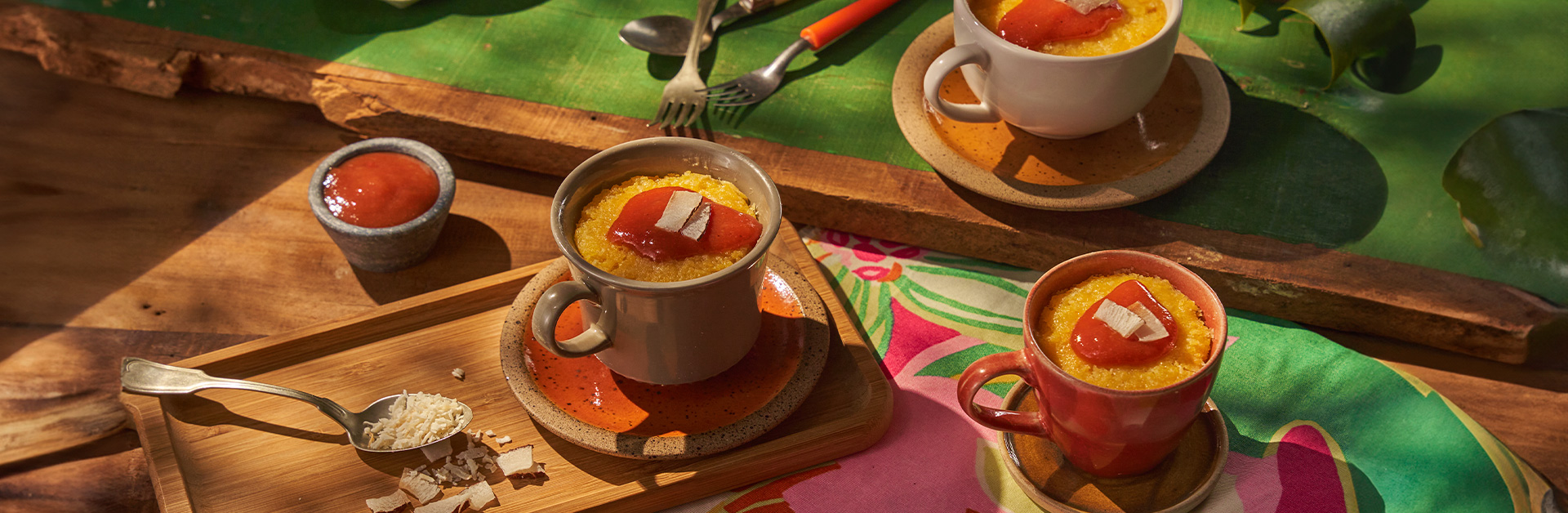 Receita: Bolinho de Cuscuz de Micro-ondas