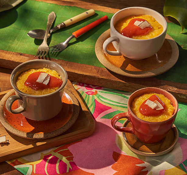 Receita: Bolinho de Cuscuz de Micro-ondas