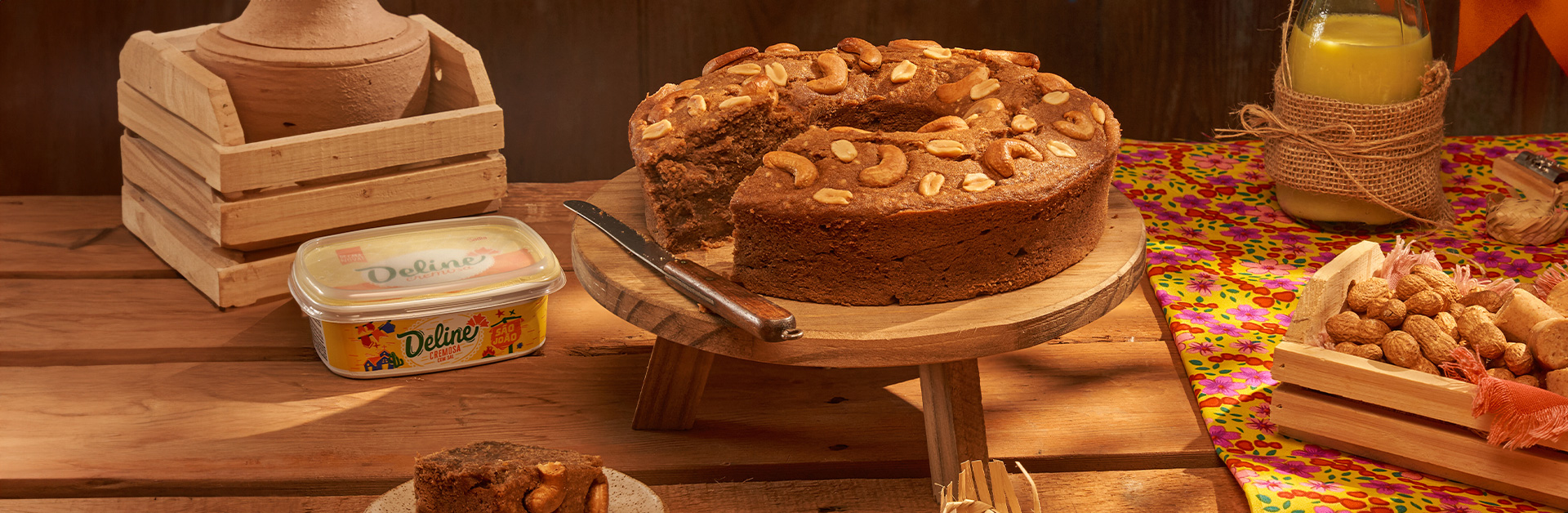 Receita: Bolo Pé de Moleque Nordestino