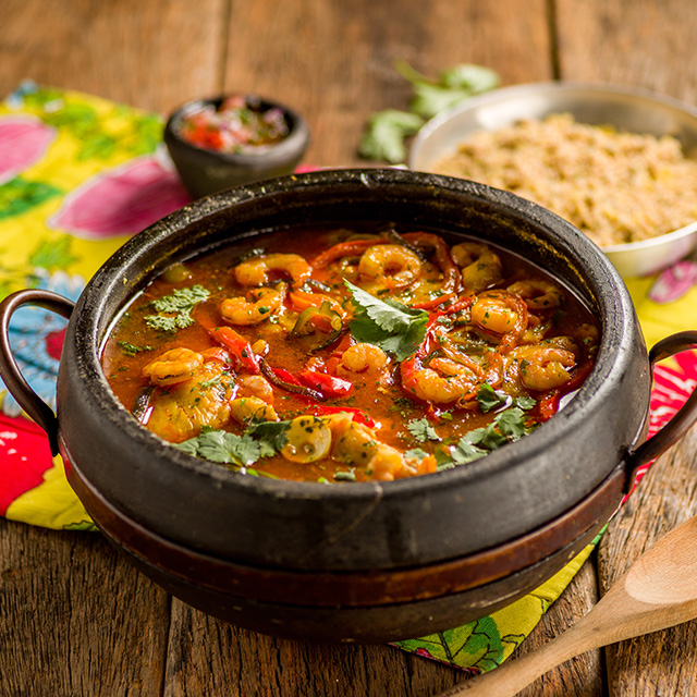 Receita: Caldeirada de Pirarucu com Camarão