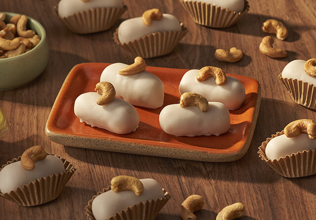 Receita: Camafeu de Castanha de Caju