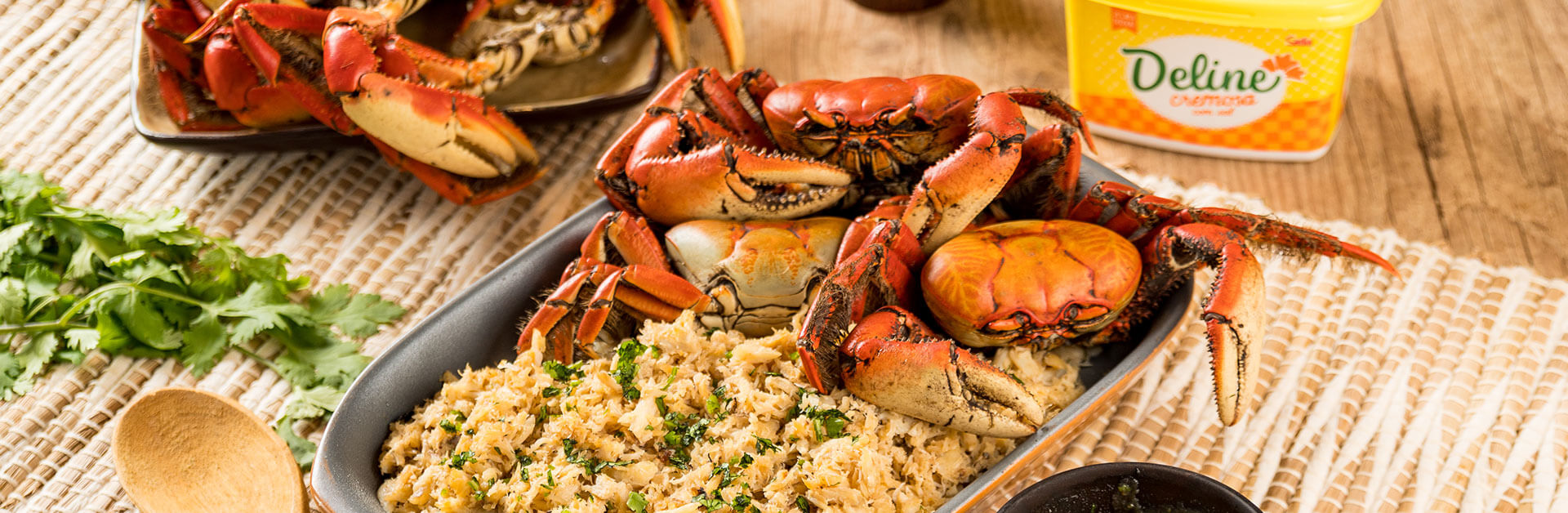 Receita: Caranguejada com Deline