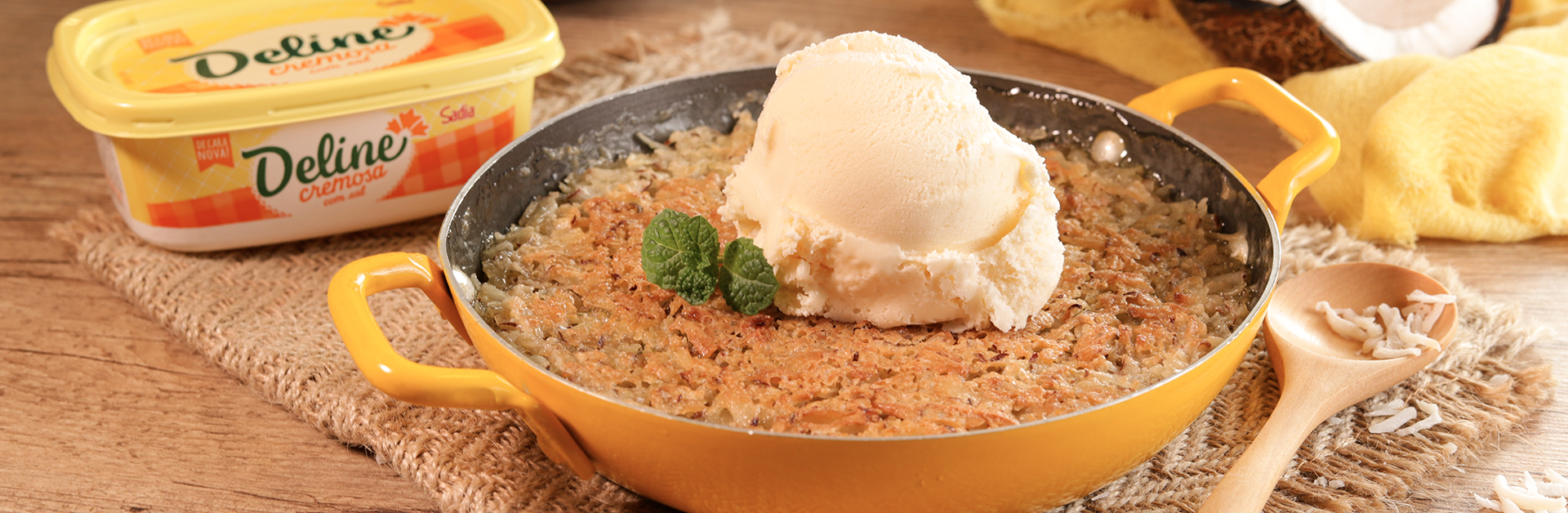 Receita: Cocada de Forno