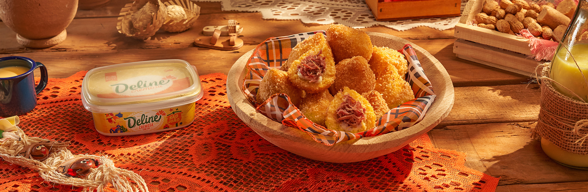 Receita: Coxinha de Cuscuz com Carne Seca