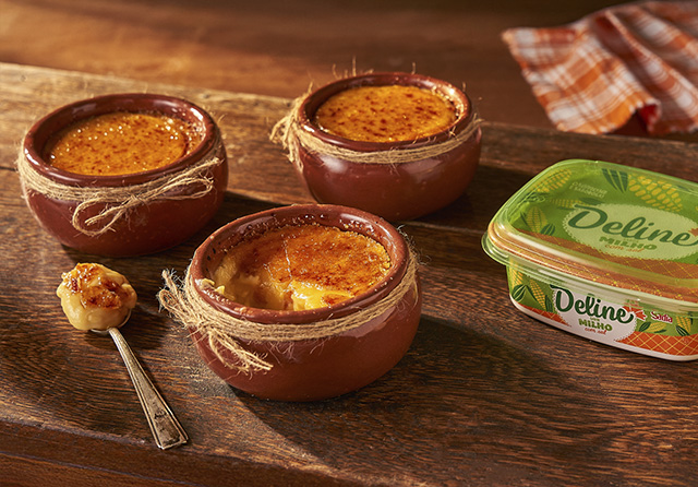 Receita: Curau de Milho Brulée