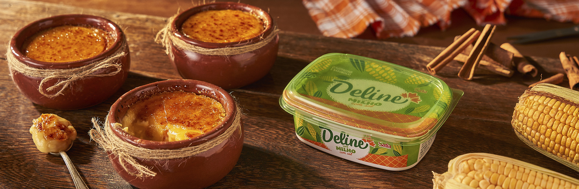 Receita: Curau de Milho Brulée