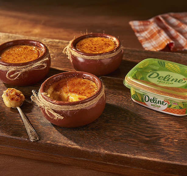 Receita: Curau de Milho Brulée