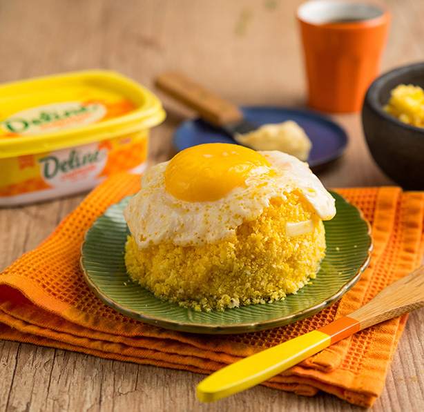 Receita: Cuscuz com Ovo e Queijo Coalho