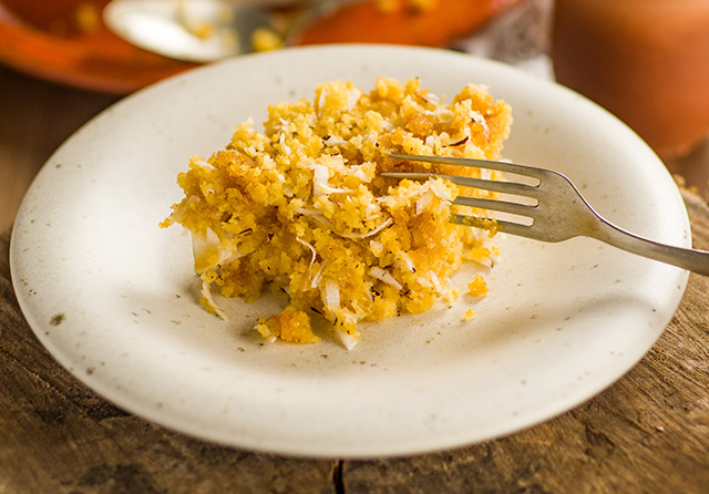 Receita: Cuscuz com Rapadura e Coco