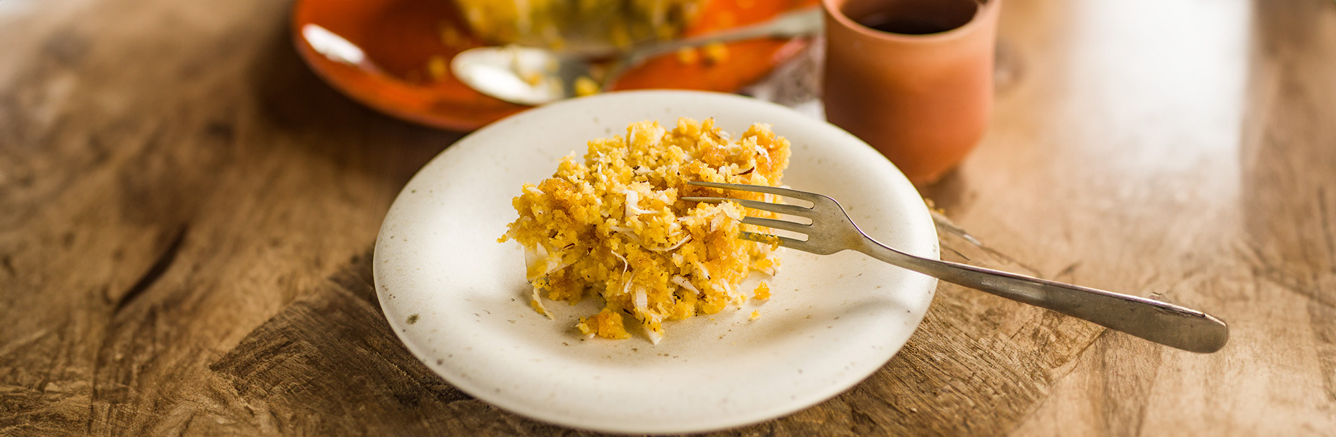 Receita: Cuscuz com Rapadura e Coco