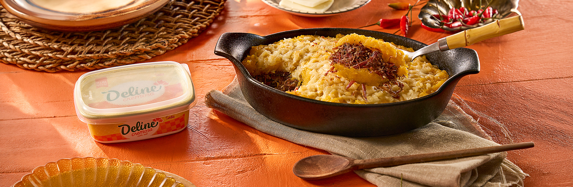 Receita: Escondidinho de Jabá com Queijo do Marajó e Jerimum