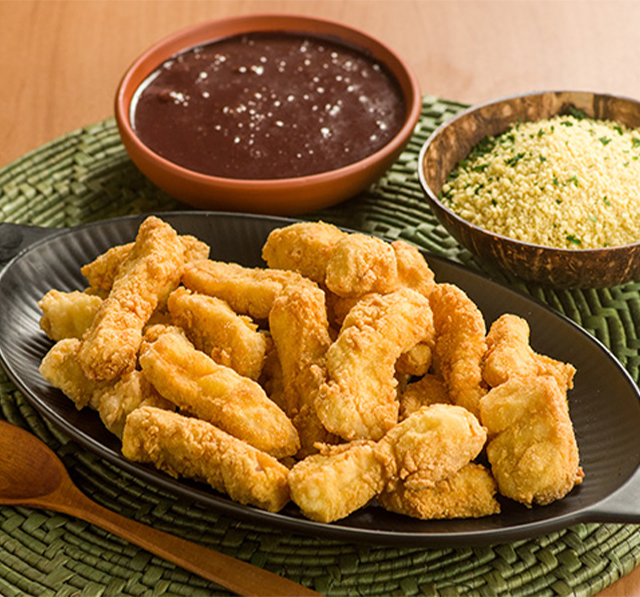 Receita: Peixe Frito com Açaí