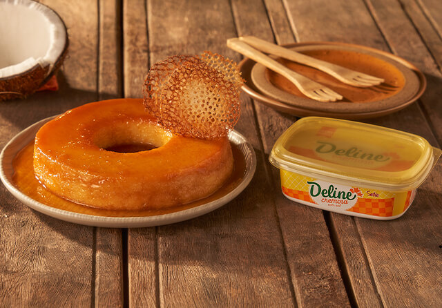 Receita: Pudim de Mandioca com Coco