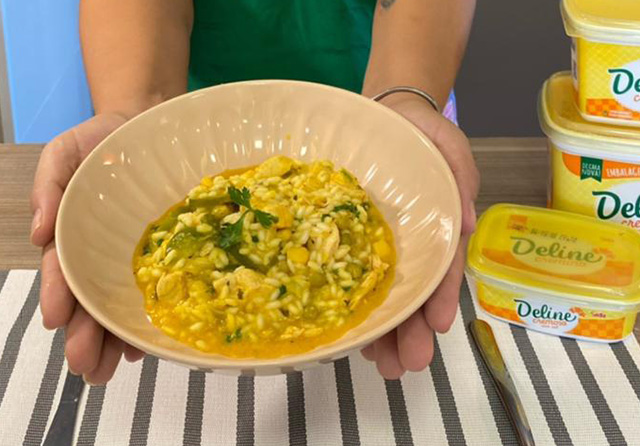 Receita: Risoto de Frango com @isisvieirareal