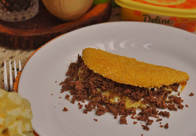 Receita: Tapioca de Cuscuz