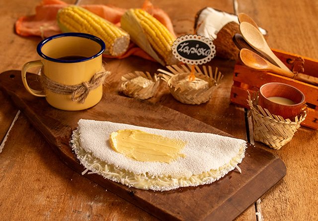 Receita: Tapioca de Leite Condensado e Coco