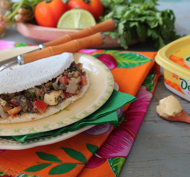 Receita: Tapioca salgada